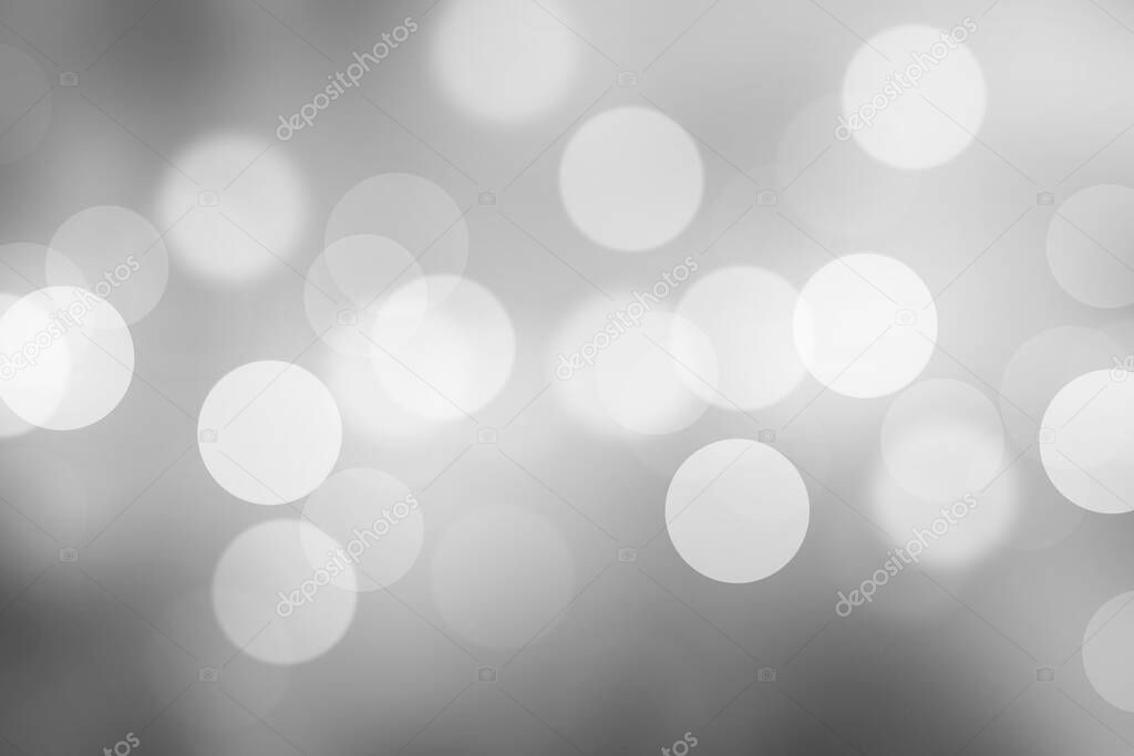 abstract background bokeh circles for Christmas background.