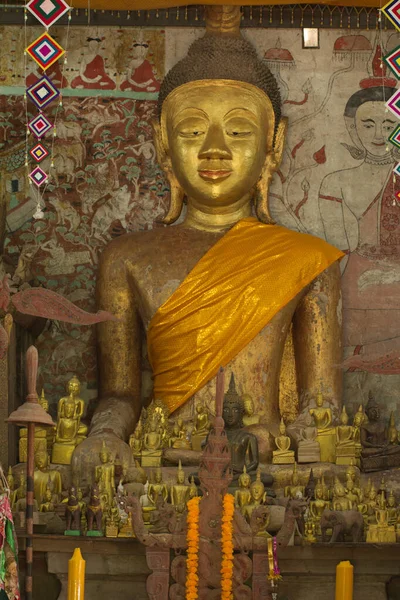 Buddhova Socha Chrámu Wat Pho Chai Haeo Provincie 2017 Provincie — Stock fotografie