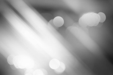 Bulanık açık gri gradyan bokeh soyut arkaplan.