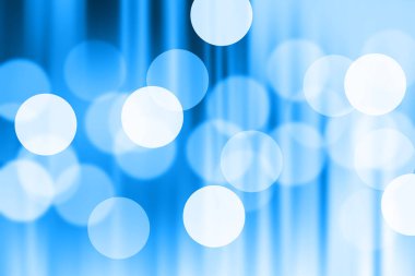 Bulanık açık mavi eğimli bokeh soyut arkaplan.