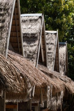 Tayland 'da Asya gelenekleri kulübesi.