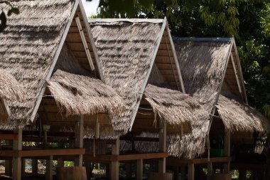 Tayland 'da Asya gelenekleri kulübesi.