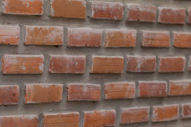 Tuğla Duvar Pasını Kapat soyut arkaplan.