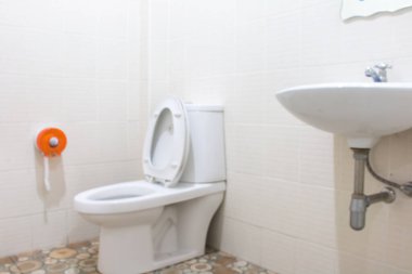 Arka plan yapmak için banyo bulanıklığı.