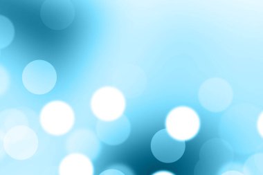 Arkaplan için mavi bulanık bokeh özeti.