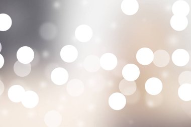Arkaplan için gri bokeh bulanık ışık özeti.