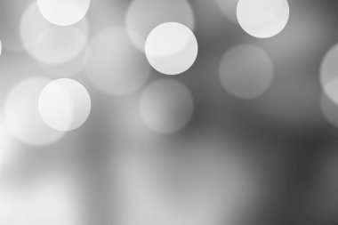 Gri bokeh arkaplan için soyut bulanıklaştırıldı.