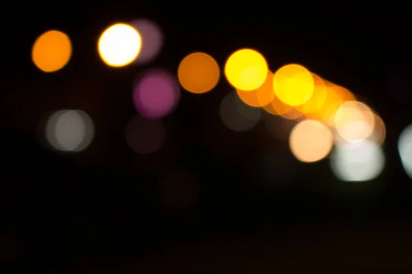 Разряженный Городской Ночной Фильтруемый Боке Абстрактный Фон — стоковое фото