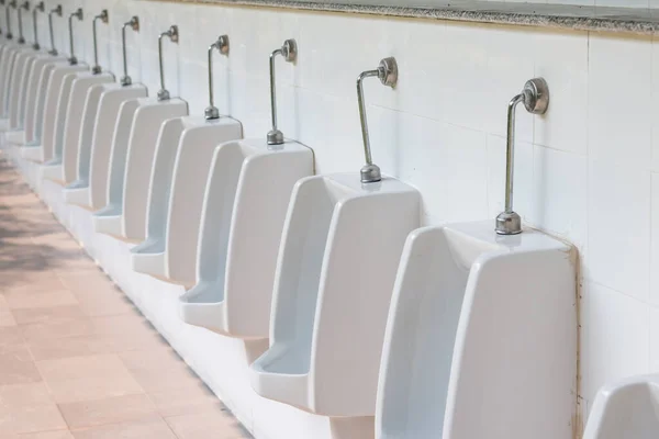 Urinal Men Bathroom — Stock Photo, Image