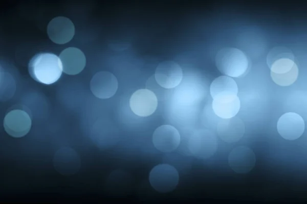 Blue Bokeh Blurred Abstract Background — Stock Photo, Image