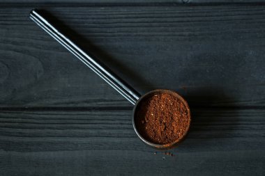 Aeropress için hazır kahve kapatmak.