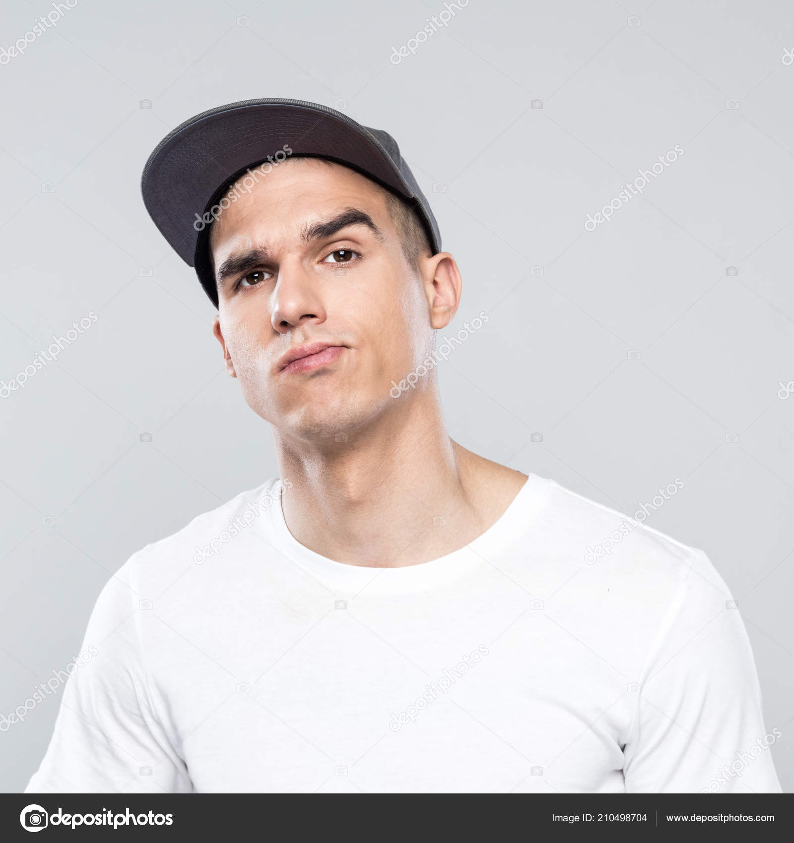 man wearing cap