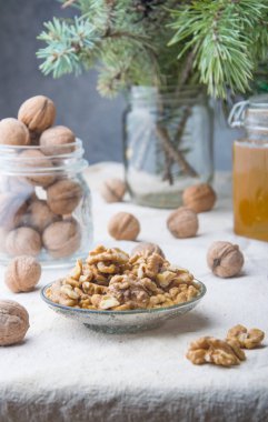 güzel kokulu Noel pişirme için ceviz