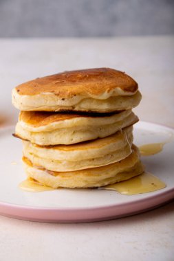 Tabaktaki krep yığını