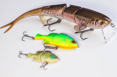 Yapay yem balık tutmak için. Yırtıcı balık yakalamak için.