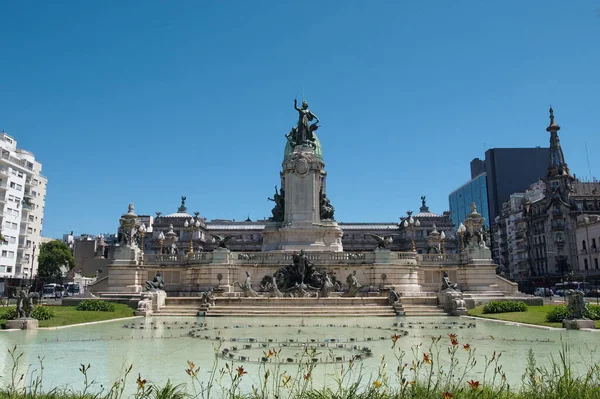 Buenos Aires Argentina Března 2019 Památník Obou Kongresů — Stock fotografie