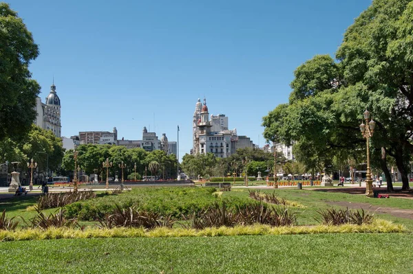 Buenos Aires Argentina Março 2019 Congressional Plaza — Fotografia de Stock