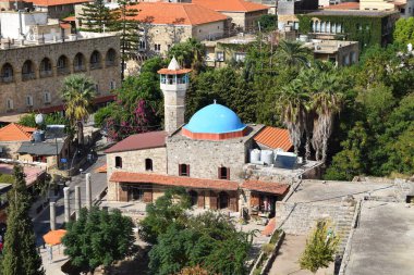 BYBLOS, LEBANON - 12 Ekim 2017: Sultan Abdul Majid Camii.