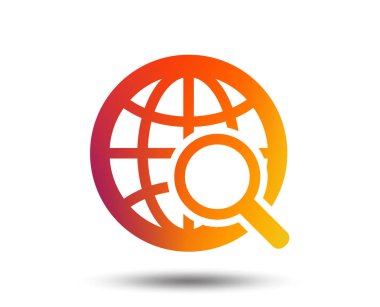 Beyaz arka plan üzerinde izole genel arama işareti simgesi