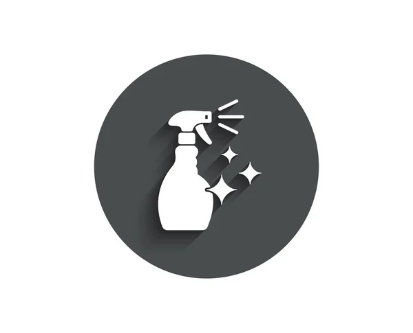Icono Simple Spray Limpieza Sobre Fondo Blanco — Archivo Imágenes Vectoriales