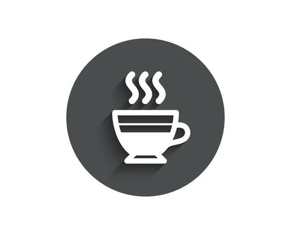 Иконка Крема Кафе Белом Фоне — стоковый вектор