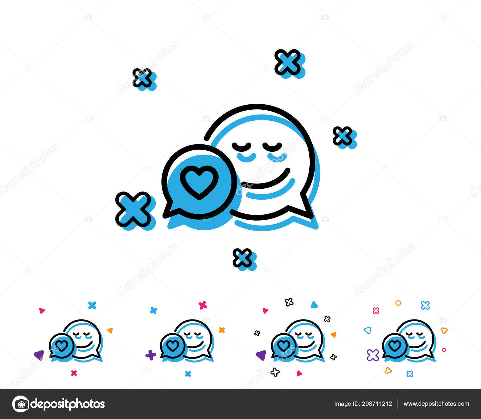 Blasenemoticons