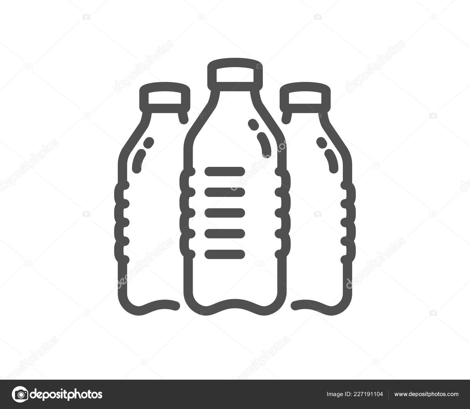 Icone Linha Garrafas Agua Ainda Sinal Bebida Aquatica Simbolo Liquido Imagem Vetorial De C Blankstock Icone Linha Garrafas Agua Ainda Sinal Bebida Aquatica Simbolo Liquido Imagem Vetorial De C Blankstock
