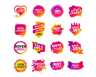 Satış banner şablon tasarımı.