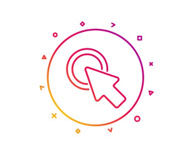 Burada çizgi simgesini tıklatın. Düğmesini işaret itme.