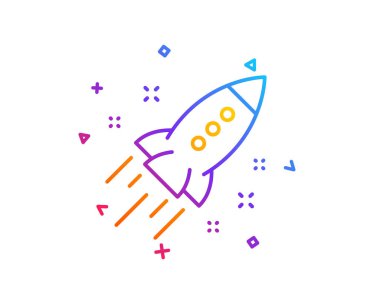 Başlangıç roket satırı simgesi. Proje oturum Başlat. 