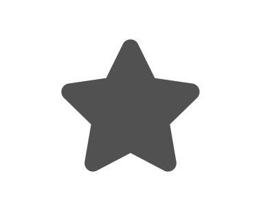 Yıldız simgesi. İyi rütbe işareti. Yer işareti ya da en sevdiğim sembolü. 