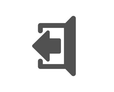 Oturum kapatma ok simgesi. Sembol oturum açın. Gezinti işaretçi. 