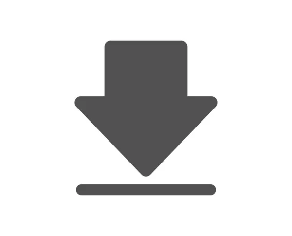 Download Pictogram Downloaden Van Internet Teken Laden Bestand Symbool — Stockvector