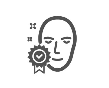 Yüz simgesi doğrulanmadı. Giriş işareti onaylandı. Yüz tanımlama başarı simgesi. 