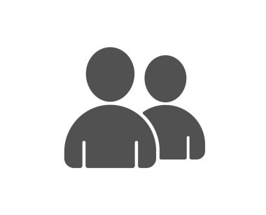 Kullanıcı simgesi. Çift veya grup işareti. 