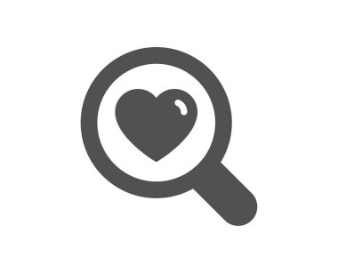 Aşk kalma simgesi. Arama ilişkileri işareti. Sevgililer günü sembolü. 