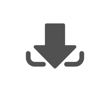 Ok simgesini indirin. Ok ucu sembolü. Yön veya işaretçi işaret. Kalite tasarım öğesi. Klasik stil ikonu. Vektör