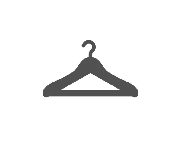 Значок Гардероба Знак Платяной Шкаф Символ Службы Одежды Элемент Качественного — стоковый вектор
