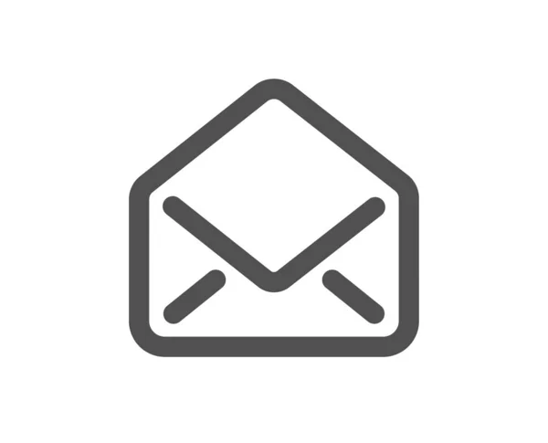 Ikonę Poczta Komunikat Znak Korespondencji Mail Symbol Element Projektu Jakości — Wektor stockowy