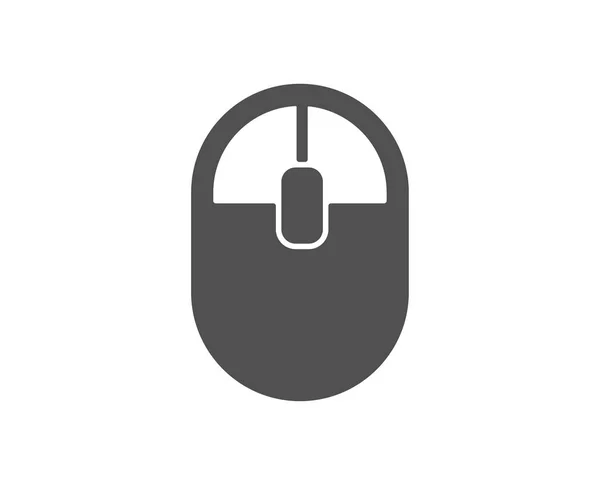 Omputer Icona Del Mouse Segno Del Dispositivo Navigazione Internet Simbolo — Vettoriale Stock