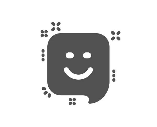 Het Pictogram Van Glimlach Positieve Feedback Rating Teken Klanttevredenheid Symbool — Stockvector