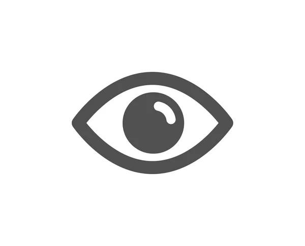 Icono Del Ojo Mira Signo Visión Óptica Ver Ver Símbolo — Vector de stock