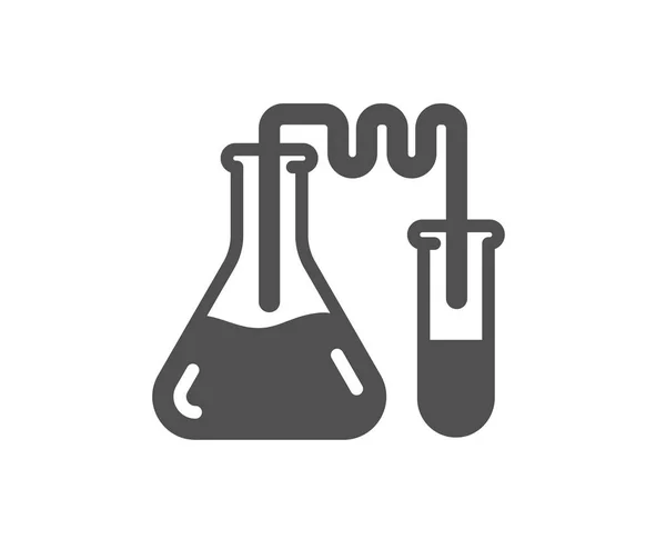 Ikona Laboratoře Chemie Medicínu Zdravotní Laborant Znamení Kvalitní Designový Prvek — Stockový vektor