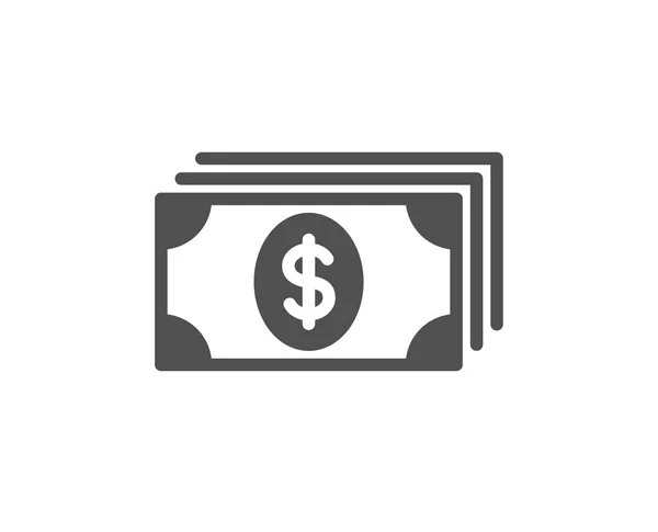 Pictogram Voor Contant Geld Banking Valutateken Dollar Usd Symbool Kwaliteit — Stockvector