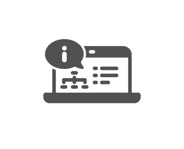 Çevrimiçi belgelere simge. Teknik Öğretim işareti. Kalite tasarım öğesi. Klasik stil ikonu. Vektör