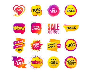 Satış banner şablonlar tasarımı. Özel Fırsat Etiketler. Siber Pazartesi Satış iskontoları. Simgeler alışveriş 