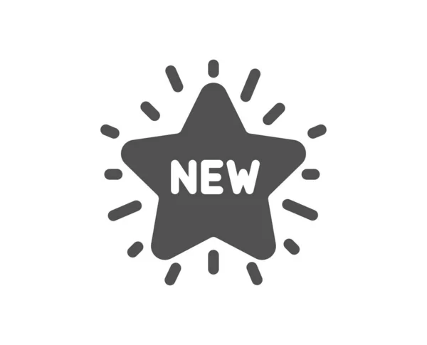 Nová Ikona Hvězdičky Prodej Nákupního Znamení Výška Symbolu Kvalitní Designový — Stockový vektor