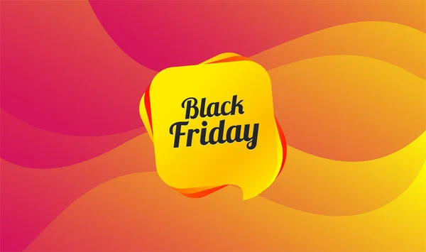 Ícone Sinal Venda Black Friday Símbolo Oferta Especial Antecedentes Banner — Vetor de Stock