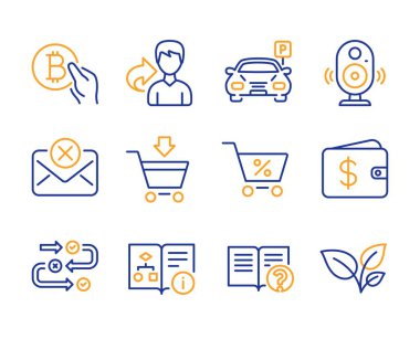 Bitcoin ödeme, otopark ve simgeler basit kümesine sahiptir. Anket ilerleme, özel indirim ve dolar cüzdan işaretleri. Yardım, posta ve Online Pazar sembolleri reddetmek. Teknik algoritması, hoparlör ve yaprakları. Vektör