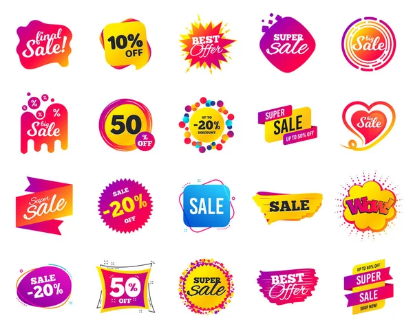 Verkoop banner. Speciale aanbieding template Tags. Cyber maandag verkoop kortingen. Black Friday winkelen iconen. Vector — Stockvector